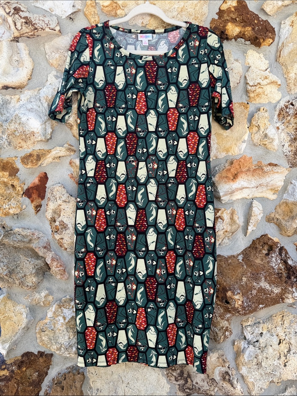 Lularoe x Disney nightmare before Christmas Julia dress